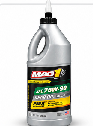 Синтетическое трансмиссионное масло MAG1 Full Synthetic 75W-90 GL-5 LS Gear Oil (946 мл)