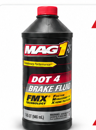 Жидкость Тормозная MAG1 DOT 4 Brake Fluid (946 мл)
